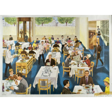 Tableau d'élocution : 15-le restaurant. 16-le printemps.