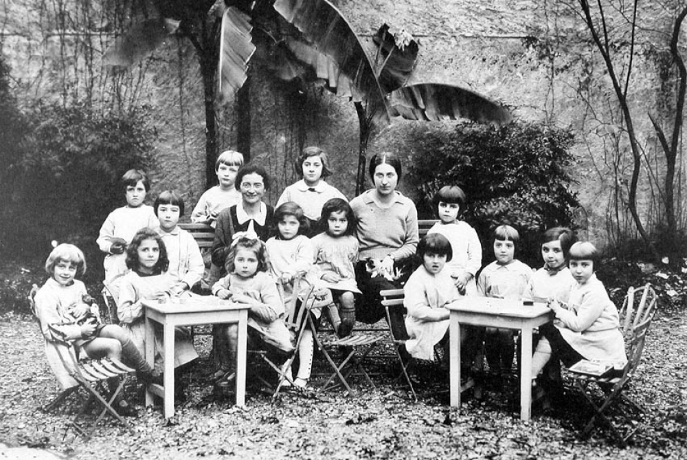 Institution Saint-Jacques - Mlle Barros - Pau - 1931-1932.