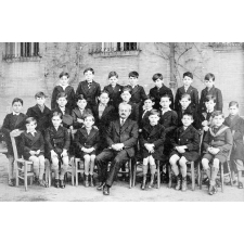 Ecole de l'Immaculée-Conception - Caousou. (Haute-Garonne). 1934-1935.