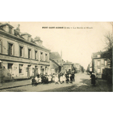 Mont-Saint-Aignan (S.-Inf.) - La Mairie et l'Ecole.
