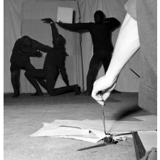 Enseignement du dessin par le mime à la maison des Beaux-Arts