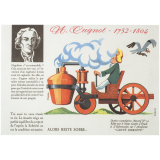 Buvard publicitaire. N. Cugnot (1752-1804).