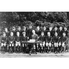 Ecole Libre Jeanne D'Arc, 25 bis, Rue Colbert - Lille. Année 1937-1938.