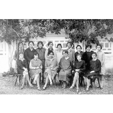 Lycée Sainte-Aulaire. Tanger (Maroc) 1927-1928.