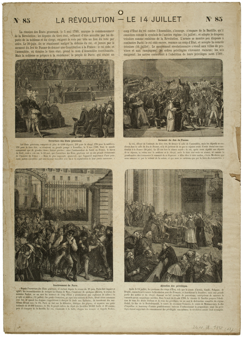 La Révolution - Le 14 juillet