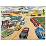 Tableau de vocabulaire : 29- La poste. 30- La route.