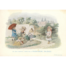 Carte réclame. Le jardinage.