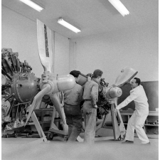 Centre d'instruction et de perfectionnement d'Air France : Fonctionnement du moteur d'une hélice
