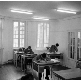 Institution publique d'éducation surveillée Saint-Maurice : La classe de dessin industriel