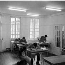 Institution publique d'éducation surveillée Saint-Maurice : La classe de dessin industriel