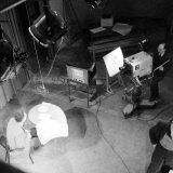 Enseignement audiovisuel : le plateau d'enregistrement. 