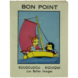 Planche de bons points. Roudoudou - Riquiqui