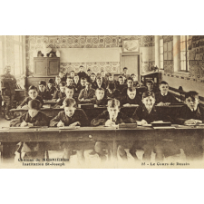 Château de Mesnières - Institution St-Joseph - 25 - Le Cours de Dessin.