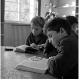 Lycée de Montgeron, la bibliothèque : la lecture.