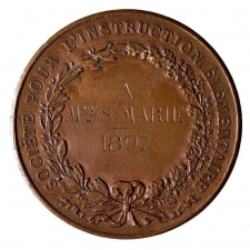 Médaille de la Société pour l'Instruction Élémentaire.