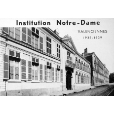 Institution Notre-Dame. Valenciennes. 1938-1939.