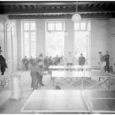 Institution publique d'éducation surveillée Saint-Maurice : L'entraînement au ping-pong