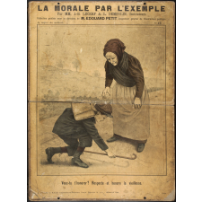 La Morale par l'exemple. N°19- Le respect des vieillards : Veux-tu t'honorer ? Respecte et honore la vieillesse.