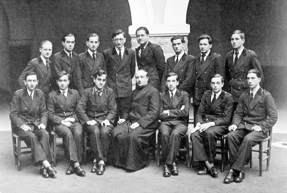 Institution Saint-Louis de Gonzague. Bayonne. 1934-1935.