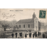 Marieux - L'Eglise et l'Ecole.