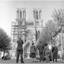 Voyage scolaire : Voyage en Allemagne. Visite d'une cathédrale