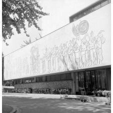 Cité internationale universitaire de Paris, boulevard Jourdan : maison du Mexique