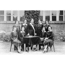 Pensionnat du Sacré-Coeur. 1937-1938. 9, Rue des Feuillants - Poitiers.