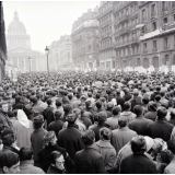 Etudiants : Manifestation : Rue soufflot : Paris