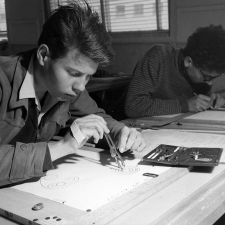 Ecole nationale d'enseignement technique de Montluçon : dessin industriel