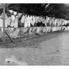 Colonie d'Erquy, œuvres laïques de la ville de Saint-Brieuc : la lessive