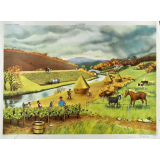 Tableau d'élocution : 5-l'automne. 6-la chambre.