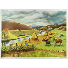 Tableau d'élocution : 5-l'automne. 6-la chambre.