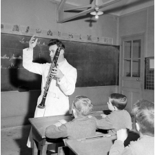Ecole primaire de Brunoy, enseignement de la musique : la clarinette
