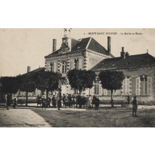 2 - Mont-Saint-Sulpice - La Mairie et Écoles.
