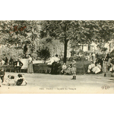 686 - Paris - Square du Temple.