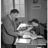 Enseignement audio-visuel. Le secrétariat.