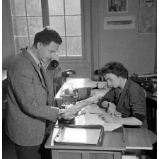 Enseignement audio-visuel. Le secrétariat.