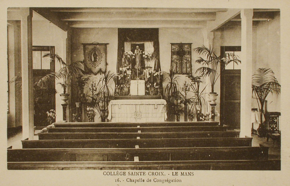 Collège Sainte-Croix - Le Mans - 16 - Chapelle de Congrégation.