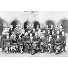 Institution Sainte-Marie à Riom. 1937-1938.