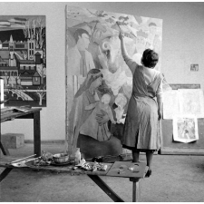 Ecole des Arts Décoratifs : la peinture de fresque.
