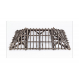 Travaux d'élèves. Maquette de toiture à 4 pentes.