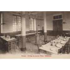 Evreux - Collège de jeunes Filles - Réfectoire.