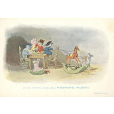 Carte réclame. Phosphatine Falières. En voyage. 