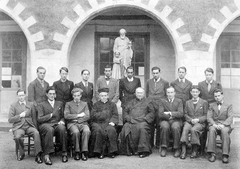 Institution St-Joseph - Fondée en 1543. Ancenis. (Loire - Atlantique). 1940-1941.