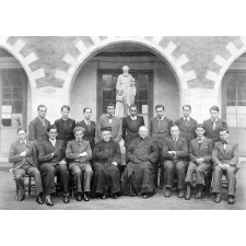 Institution St-Joseph - Fondée en 1543. Ancenis. (Loire - Atlantique). 1940-1941.