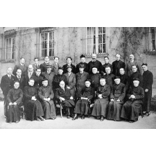 Ecole de l'Immaculée-Conception - Caousou. (Haute-Garonne). 1934-1935.