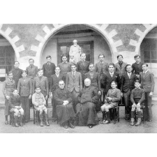 Institution St-Joseph - Fondée en 1543. Ancenis. (Loire - Atlantique). 1940-1941.