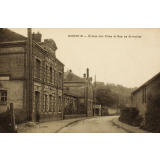 Barentin - Ecoles des Filles et rue de St-Hellier.