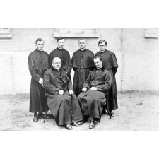 Collège Episcopal Saint-Augustin. Bitche (Moselle). 1933-1934.