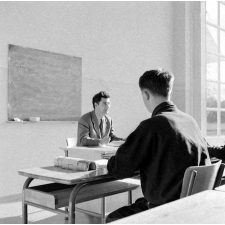 Lycée sanatorium : le cours de latin